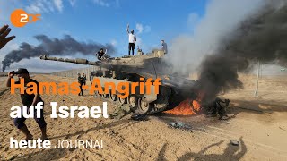 heute journal vom 07.10.2023 Hamas-Angriff, Unterstützung für Israel, Nahostkonflikt (english)