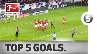 Top 5 Goals - Dembele, Lewandowski, Aubameyang and More with Sensational  Strikes