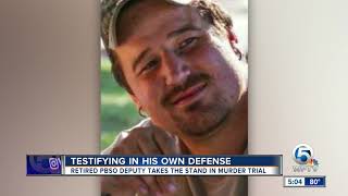 Retired PBSO deputy takes the stand in murder trial