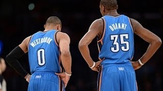 Kevin Durant and Russell Westbrook Stop the Spurs' Win Streak at 19