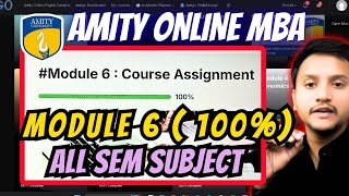 Amity Online Assignments 2026 | Amity Online MBA/BBA/BCA/MCA Assignments #amityonline