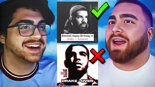 LosPollosTV And His Brother Jake Rank The Best Drake Songs Of All Time!