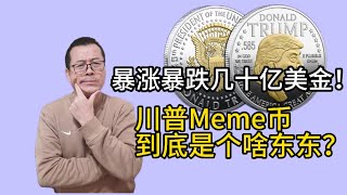 带你快速了解川普公司发行的数字币：Trump meme coin到底是什么东东？几小时暴涨暴跌几十亿美金！