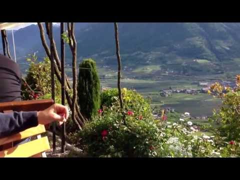 Italian Alps. Forst Biergarten Italian Alps. Forst Biergarten