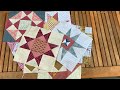 pink stars quilt along block 10 sew along with me variable star