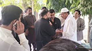#hujrashahmuqeem Peer Syed Ejaz ali shah gillani Meeting with umer akmal in his residence #hujra
