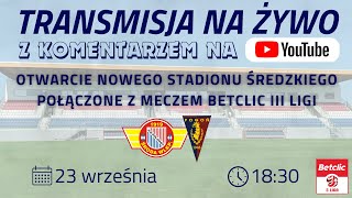 Polonia Środa - Pogoń II Szczecin LIVE! 23.09.2024 r., g. 18:30