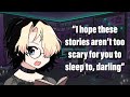 your goth gf reads to you to help you sleep [sleep aid] [rain sounds] [F4A] [dom girlfriend asmr]