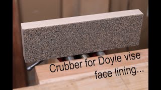 Crubber for Doyle vise face lining...