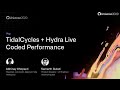 TidalCycles + Hydra Live Coded Performance - GitHub Universe 2020