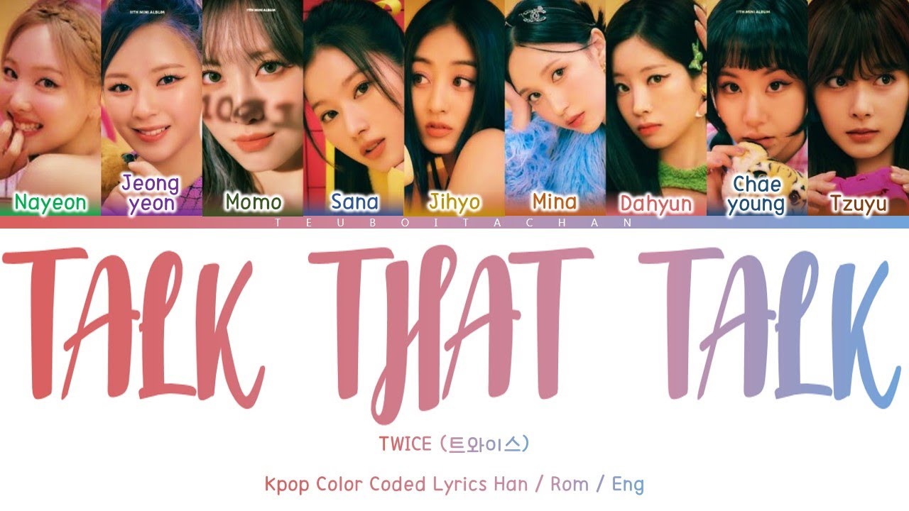 Twice Talk That Talk Concept Story All References Explained Iujleo