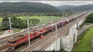 新幹線と貨物列車が同じ線路を走る！（北海道新幹線と津軽海峡線の共用区間）