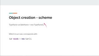 Java for Beginners - Module 6 Classes and objects - Class example
