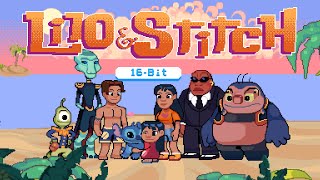 Lilo & Stitch in 16-bit | Disney