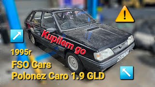 FSO Cars Polonez Caro 1.9 GLD '95 RHD, Kupiłem grata, czy uda się go szybko naprawić ❓️