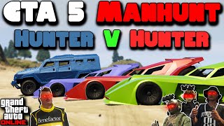 GTA 5 MANHUNT - 3 Vigilantes VS Insurgent ft. @twingo.mp4 @HarmNone \u0026 @UncleSlim