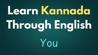 Learn Kannada Through English - Lesson 9