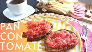 PAN CON TOMATE: İspanyol şeften sağlıklı kahvaltılık tarifi (Türkçe!)