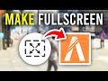 How To Make FiveM Full Screen - Full Guide