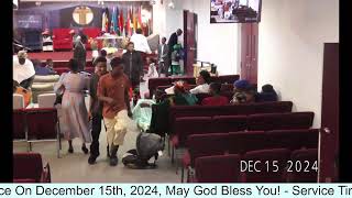 Gospel Fire Sunday Service: (2024-12-15)