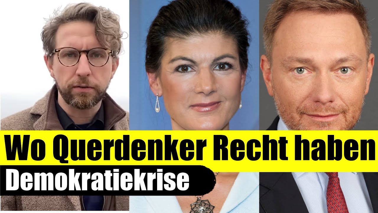 Wo Verschwörungsfans Und Querdenker Recht Haben. Demokratie In Gefahr ...