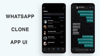 Flutter UI - WhatsApp Clone App - Part III - Speed Code