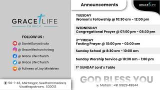 Grace Life Church 26th February 2023 Sunday Worship - LIVE - 1