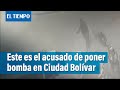 Este es el hombre señalado de poner bomba en CAI de Ciudad Bolívar | El Tiempo