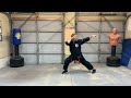 kenpo two man set walk through pace jamie seabrook