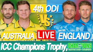 AUS vs ENG LIVE SCORE | LIVE CRICKET MATCH TODAY| Australia vs England Live | Champions Trophy