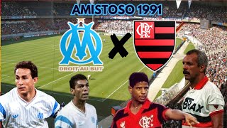 Amistoso 1991 - Olympique de Marselha x Flamengo