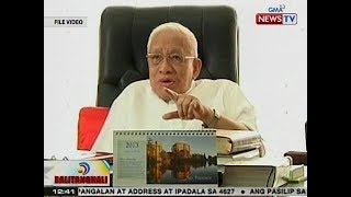 BT: Cebu Abp. Emeritus Cardinal Vidal, pumanaw na