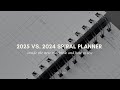 2025 vs. 2024 Spiral Notebook | What's Inside & How to Use | Cloth & Paper