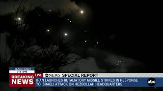 Iran launches retaliatory missile strikes on Israel