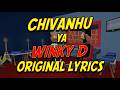 Chifunhu by Winky D original lyrics written by Soko