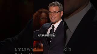 Matt Damon honors George Clooney | 45th Kennedy Center Honors