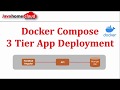 DevOps Tutorial | Set Up 3 tier App Using Docker Compose | Docker Compose Tutorial