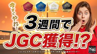 【今すぐやれ！】最短3週間で JGC 獲得 !? JAL Life Status プログラム キャンペーン 徹底解説！