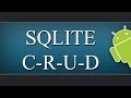 SQLite C.R.U.D Operations - Android Tutorial
