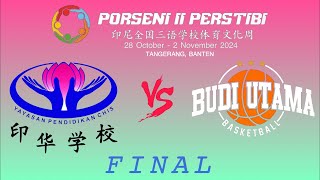 PERSTIBI (FINAL) SMP CHIS Bali vs SMP Budi Utama White