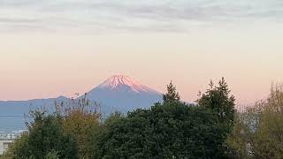 #12月6日朝富士山#伊豆の国 #富士山#伊豆が好き #静岡県東部 #癒し