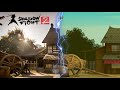 Shadow Fight 2 & 3 Locations in 3D Reality 😱 | AI Photoshop #trending