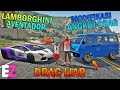 BOCAH SD MODIF ANGKOT DRAG LIAR VS LAMBORGHINI - GTA 5 SULTAN BOCIL