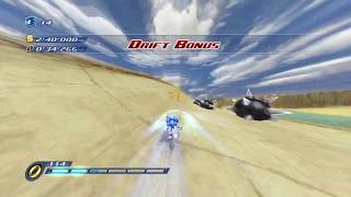(TAS) Sonic Unleashed Wii Arid Sands (Day) 1'38"063