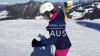 Skiing in Alpbachtal, Austria. The Ski Juwel Resort