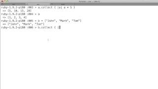 Ruby Collect Method
