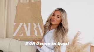 ZARA new in try on haul | summer outfits, holiday vibes