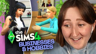 Complete Playthrough of The Sims 4: Businesses & Hobbies