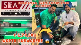 Multiple Audio System Store | ₹ 1,70,000 Speaker 😳 Professional Audio Setup All Brands, Chandigarh