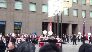 早稲田大学応援部 箱根駅伝 下級生企画 2013